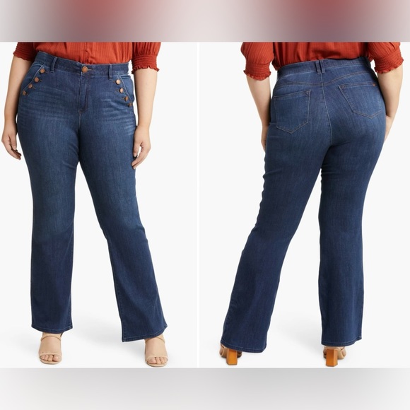 Brand new Wit and Wisdom flare denim - Picture 1 of 3